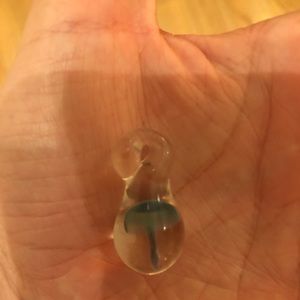 Jewelry - Blue mushroom glass pendant mushroom ๐๐ Jewelry - Blue mushroom glass pendant mushroom ๐๐